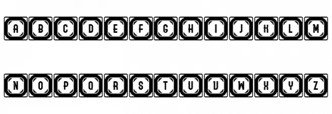 Ordinary Capitals Thin Regular 字体 大写