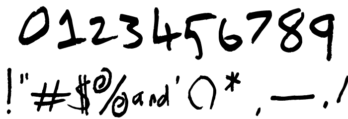 Ordinary Day Font OTHER CHARS