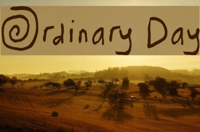 Ordinary Day Example 3