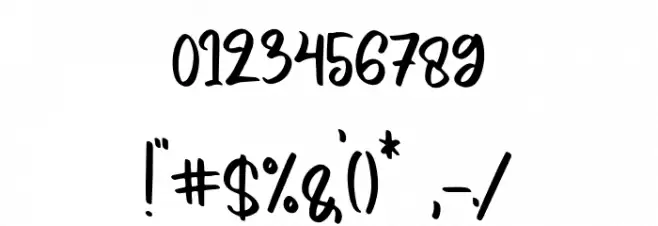 Ordinary Font Font OTHER CHARS