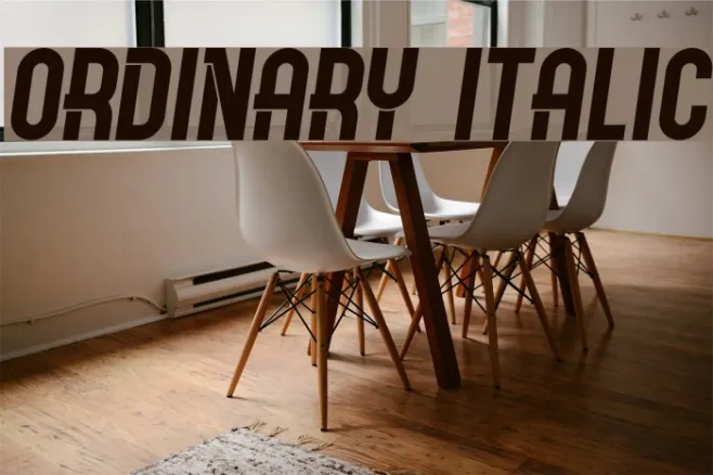 Ordinary Italic Example 1