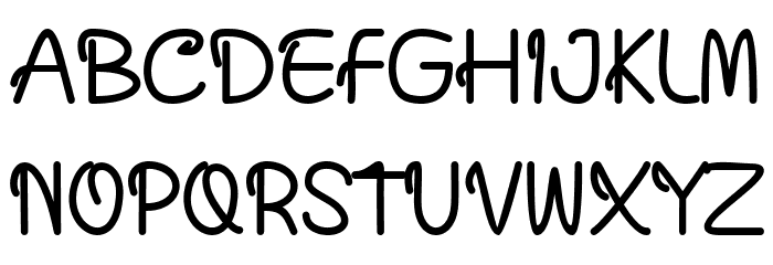 Ordinary Love Font UPPERCASE