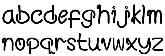 Ordinary Love Font LOWERCASE