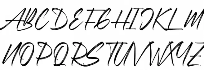 Ordinary Man Demo Schriftart Groß