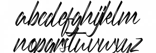 Ordinary Man Demo Font LOWERCASE