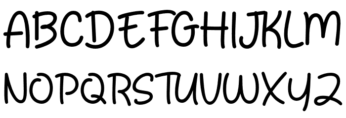 Ordinary Notes Thin Font UPPERCASE