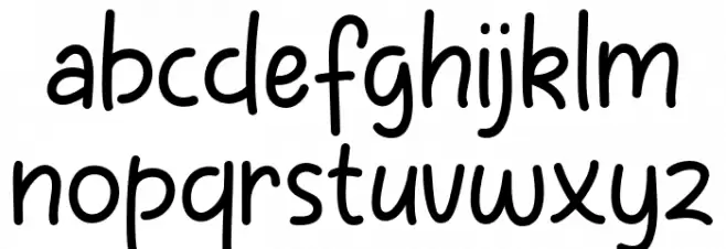 Ordinary Notes Thin Schriftart Kleinbuchstaben