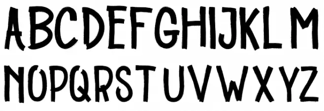 Ordinary Шрифта ВЕРХНИЙ