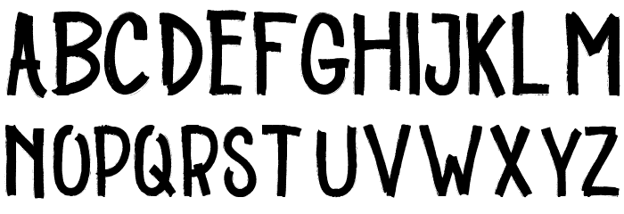 Ordinary フォント 大文字