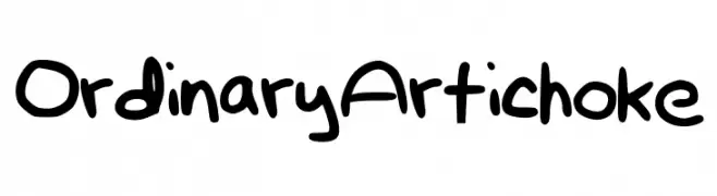 OrdinaryArtichoke Fonte