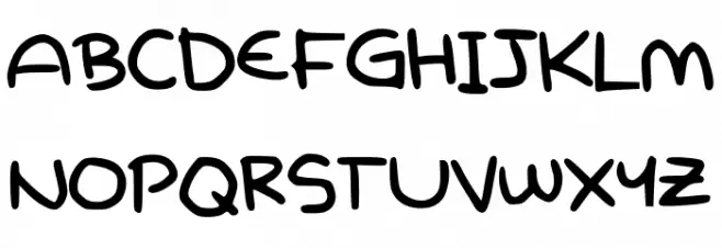 OrdinaryArtichoke Fonte MAIÚSCULAS