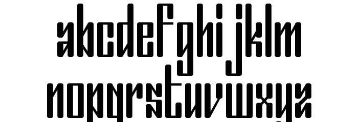 Ordinatum Light Font LOWERCASE