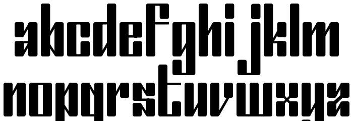 Ordinatum Medium Font LOWERCASE