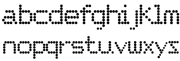 Ordre de Depart Font LOWERCASE