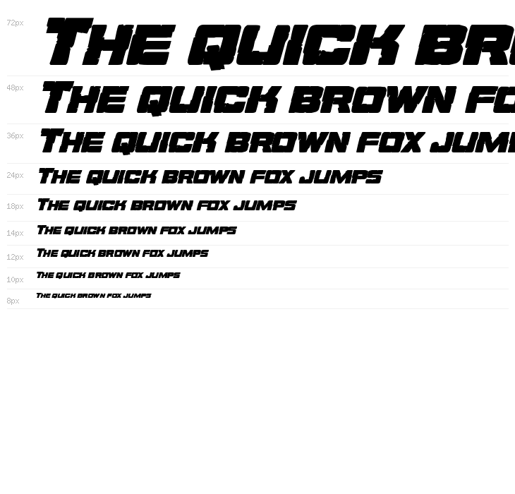 Ore Crusher Bold Italic Waterfall