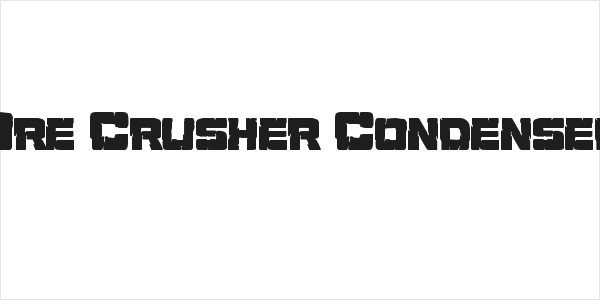 Ore Crusher Condensed Logo
