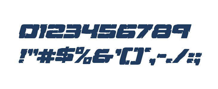 Ore Crusher Expanded Italic Other Characters