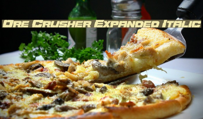 Ore Crusher Expanded Italic Example 1