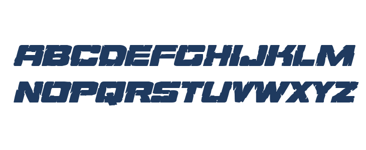 Ore Crusher Expanded Italic Lowercase