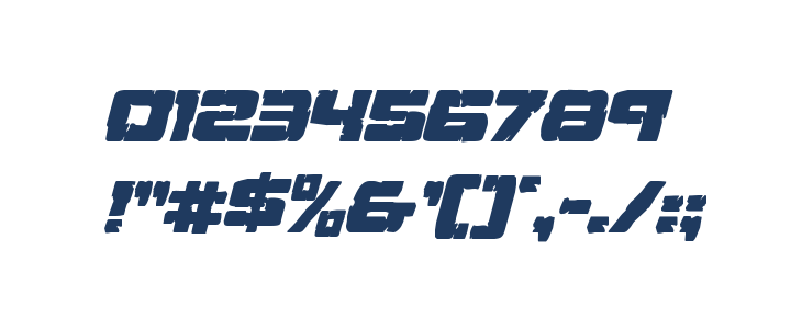 Ore Crusher Italic Other Characters