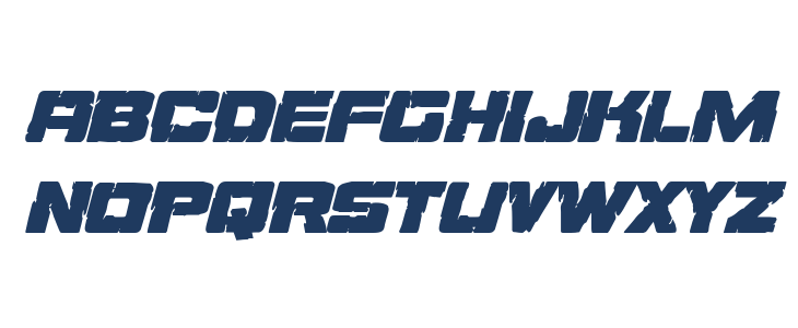 Ore Crusher Italic Lowercase