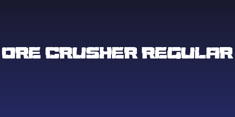 Ore Crusher Regular Social Header
