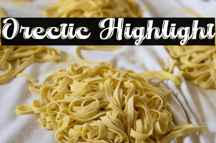 Orectic Highlight Example 1