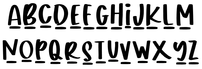 Oredo Regular Font LOWERCASE