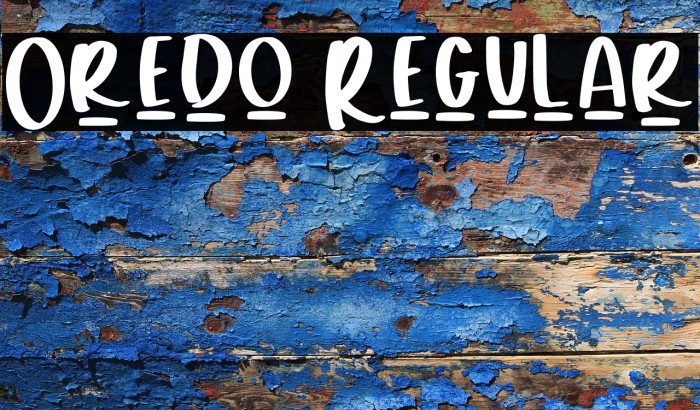 Oredo Regular Example 2