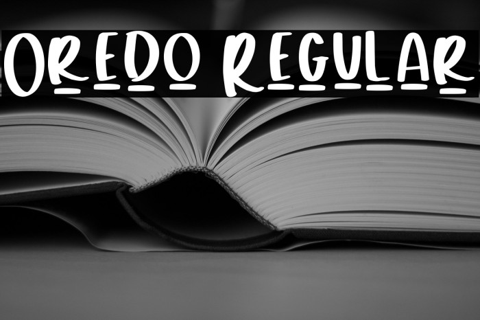 Oredo Regular Example 3