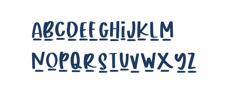 Oredo Regular Lowercase