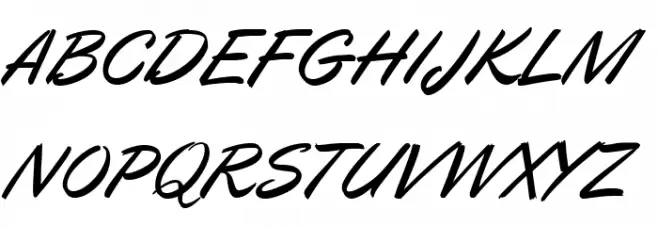 Oregano Italic Polices MAJUSCULES