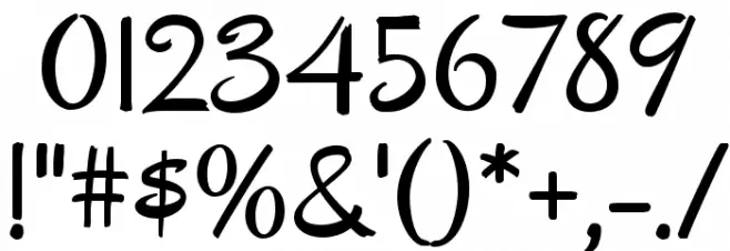 Oregano Font OTHER CHARS