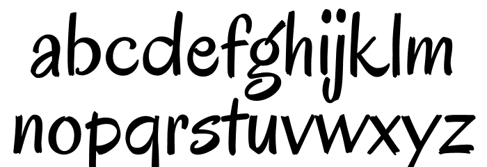 Oregano Font LOWERCASE