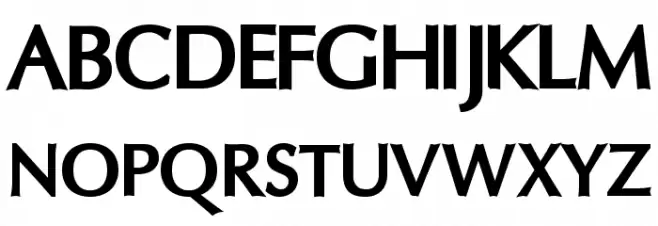 Oregon LDO Black Font UPPERCASE