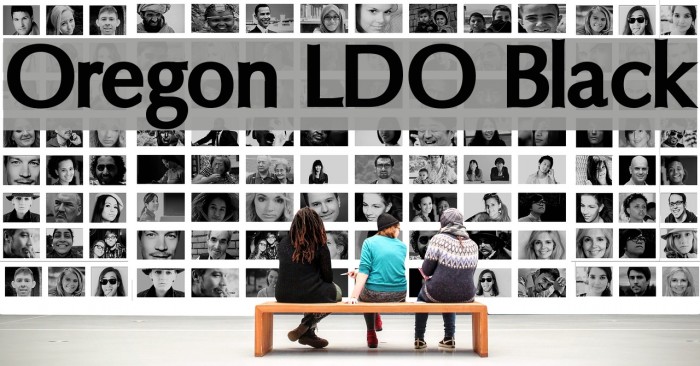Oregon LDO Black Fonte examples