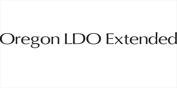 Oregon LDO Extended Logo