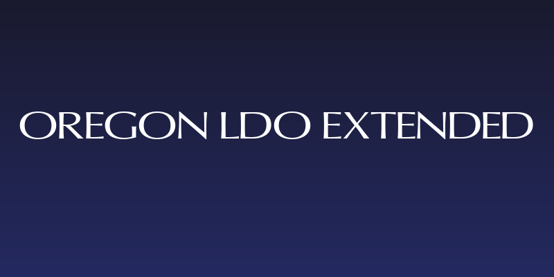 Oregon LDO Extended Social Header