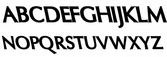Oregon LDO ExtraBlack Sinistral Шрифта ВЕРХНИЙ