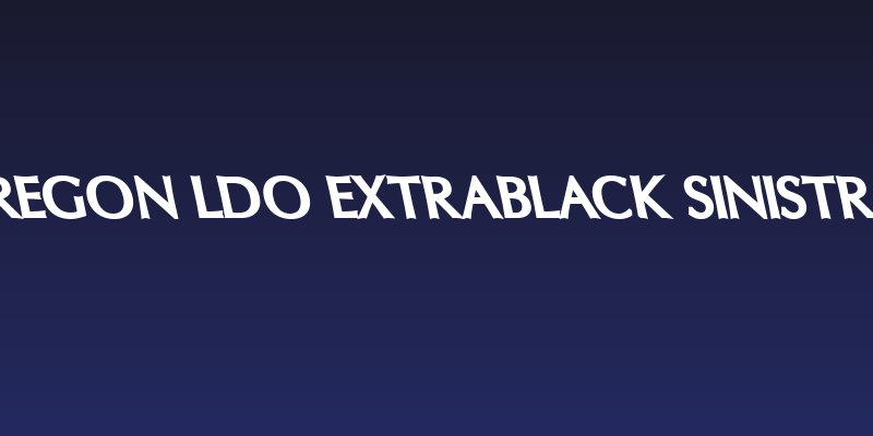 Oregon LDO ExtraBlack Sinistral Social Header