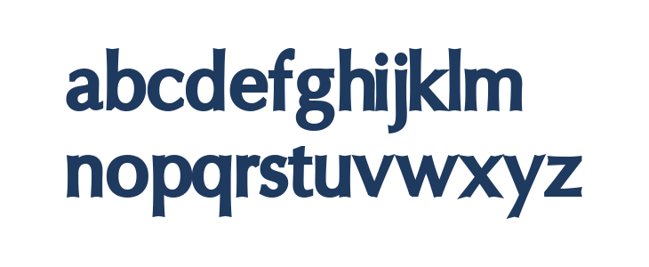 Oregon LDO ExtraBlack Lowercase