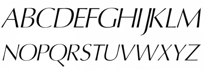 Oregon LDO Light Oblique Schriftart Groß