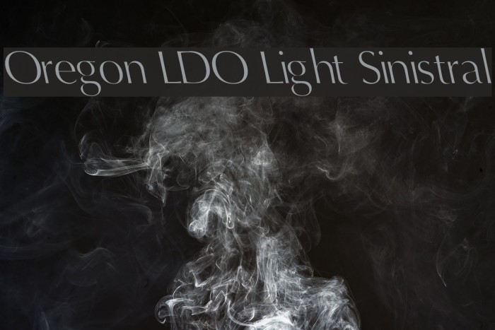 Oregon LDO Light Sinistral Example 3