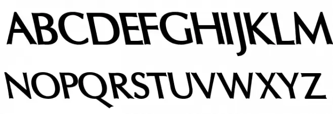 Oregon LDO Sinistral Bold Schriftart Groß