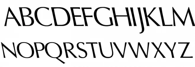 Oregon LDO Sinistral Schriftart Groß