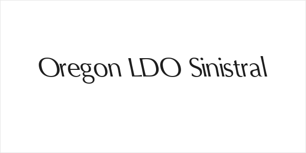 Oregon LDO Sinistral Logo