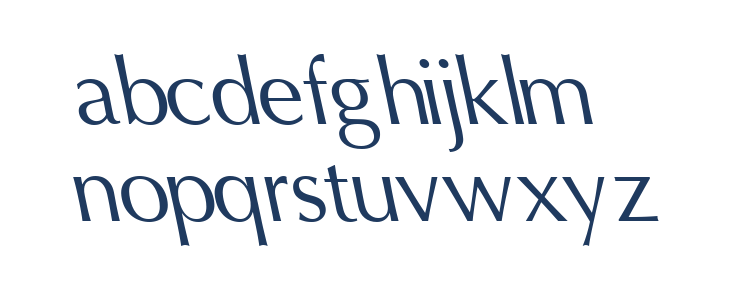 Oregon LDO Sinistral Lowercase