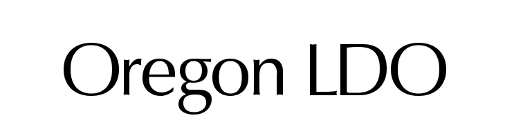 Oregon LDO Fonte