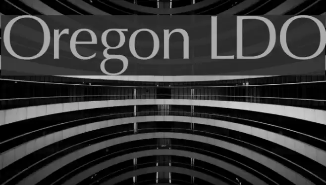 Oregon LDO Font examples