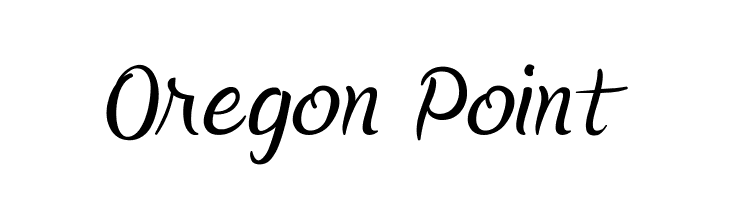 Oregon Point  免费字体下载